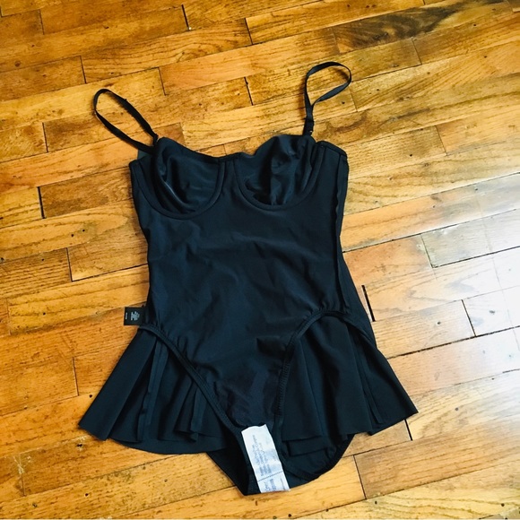 Norma Kamali Women’s Standard Underwire Swim Dress Mini Black Size S - Picture 11 of 16